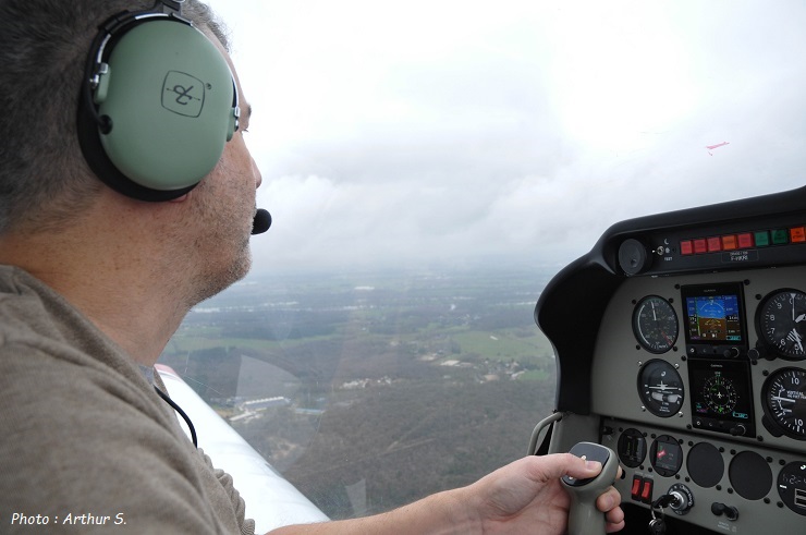 31 Janvier 2023 : Vol vers Saumur en Robin DR401-120 