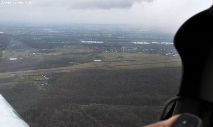 31 Janvier 2023 : Vol vers Saumur en Robin DR401-120 