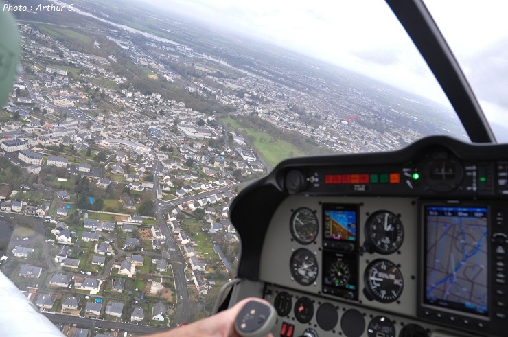 31 Janvier 2023 : Vol vers Saumur en Robin DR401-120 