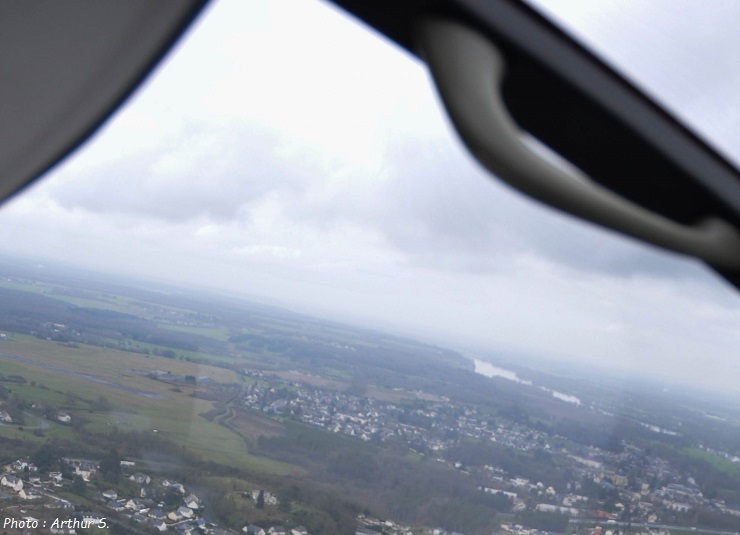 31 Janvier 2023 : Vol vers Saumur en Robin DR401-120 