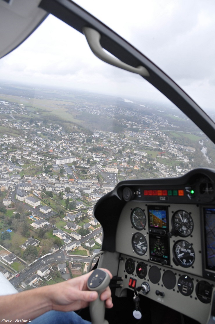 31 Janvier 2023 : Vol vers Saumur en Robin DR401-120 