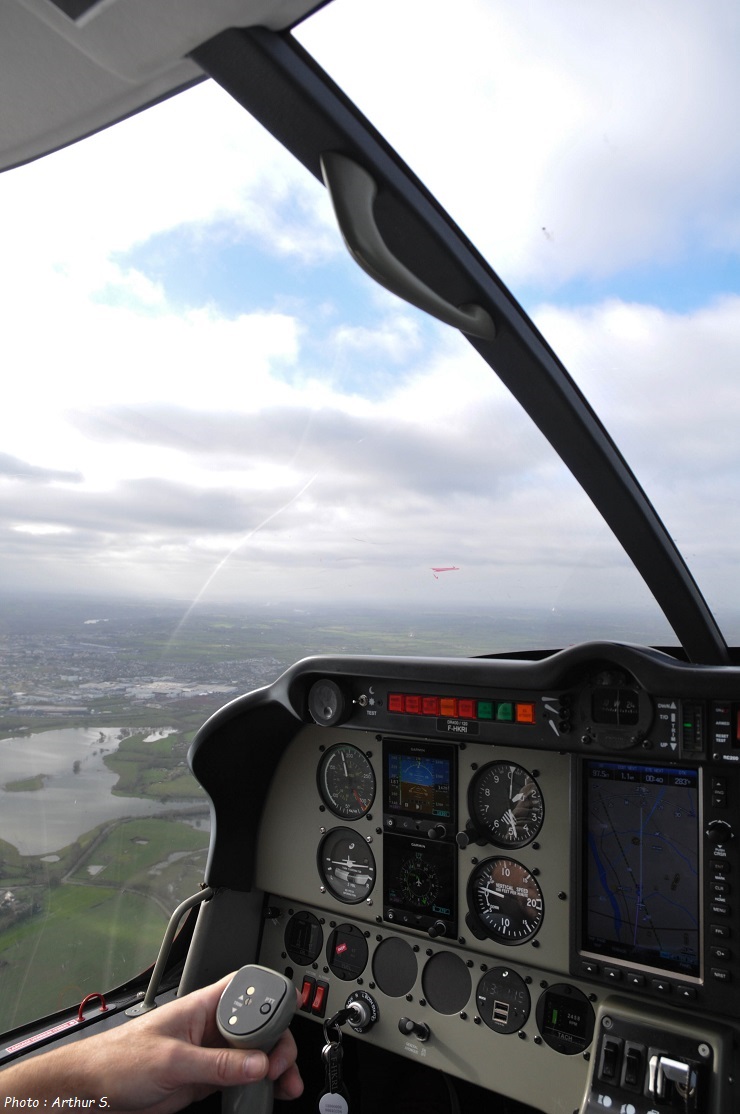 31 Janvier 2023 : Vol vers Saumur en Robin DR401-120 