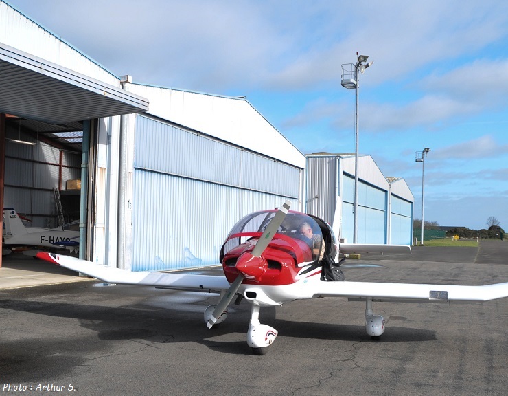 31 Janvier 2023 : Vol vers Saumur en Robin DR401-120 