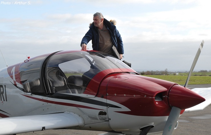 31 Janvier 2023 : Vol vers Saumur en Robin DR401-120 
