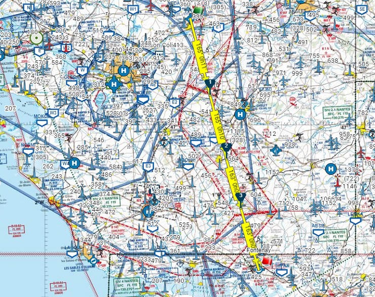 28 février 2023 : Vol vers Fontenay Le Comte en Robin DR401-120 
