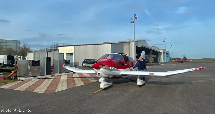 20 Mars 2023 : Vol en Robin DR401-120 avec Arthur