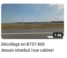 Avril 2023 : Voyage à Istanbul (vols en cabine + cockpit)