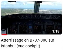 Avril 2023 : Voyage à Istanbul (vols en cabine + cockpit)