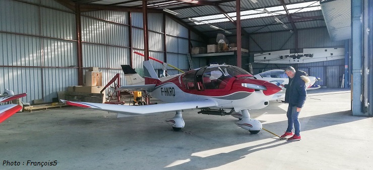 17 Avril 2023 : Vol en Robin DR401-120 en compagnie de Martin