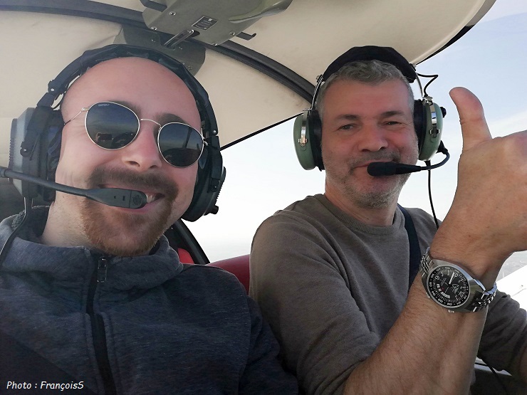 17 Avril 2023 : Vol en Robin DR401-120 en compagnie de Martin
