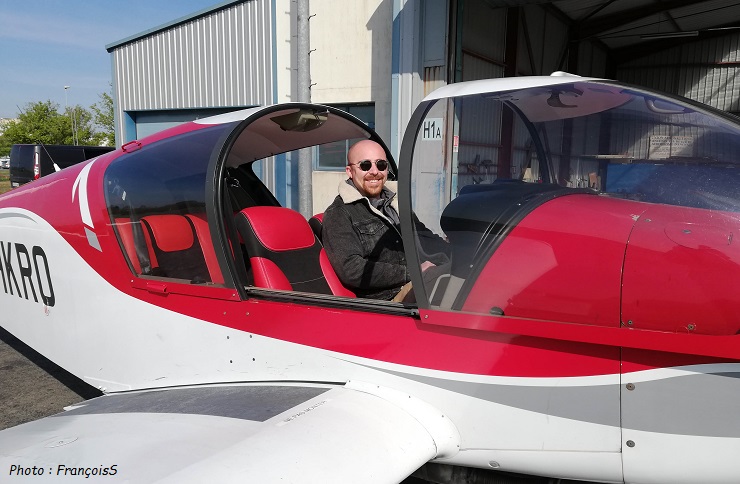 17 Avril 2023 : Vol en Robin DR401-120 en compagnie de Martin