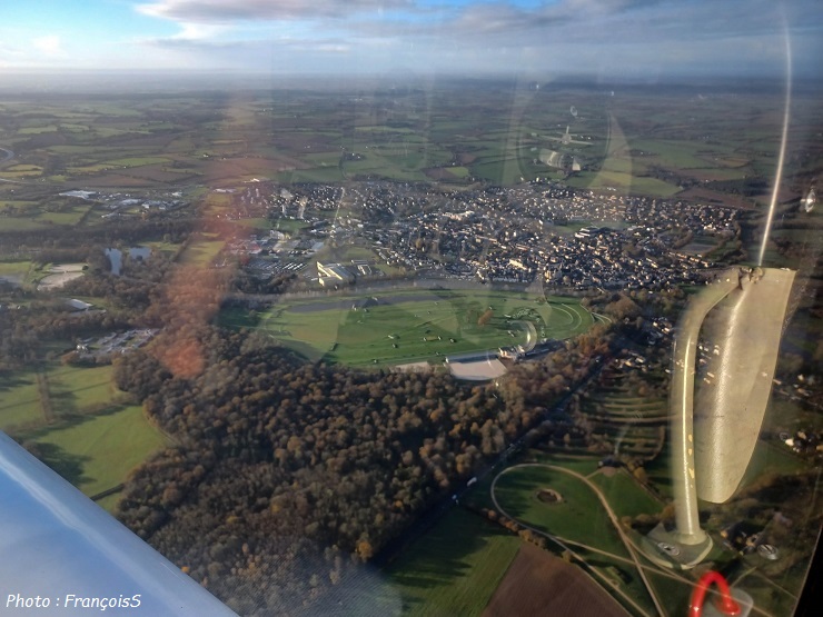 08 Décembre 2023 : Vol en Robin DR401-120 vers La Flèche
