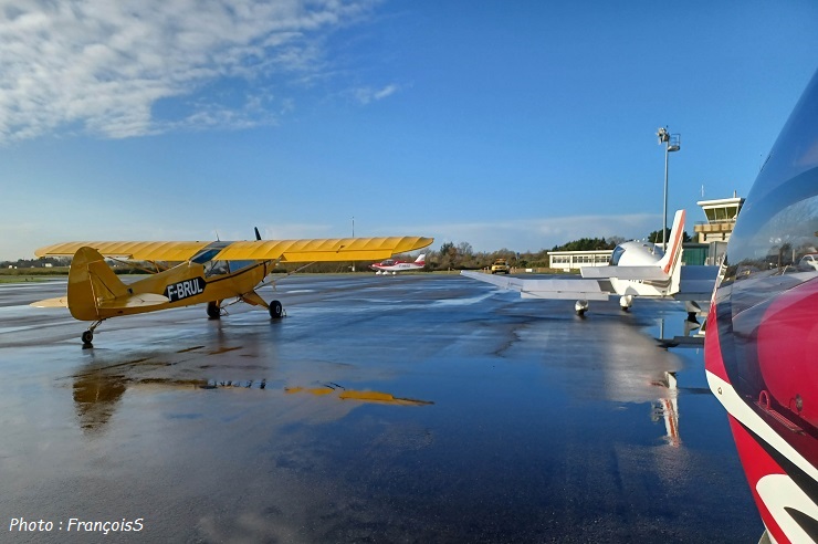 08 Décembre 2023 : Vol en Robin DR401-120 vers La Flèche