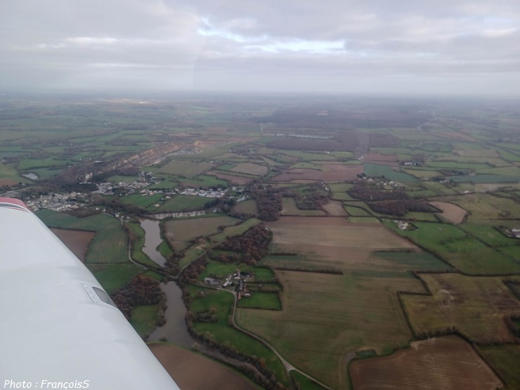 15 Décembre 2023 : Vol en Robin DR401-120, le long de La Loire