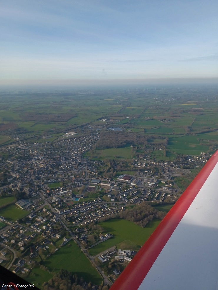 21 Mars 2024 : Vol en Robin DR400-160 vers Redon