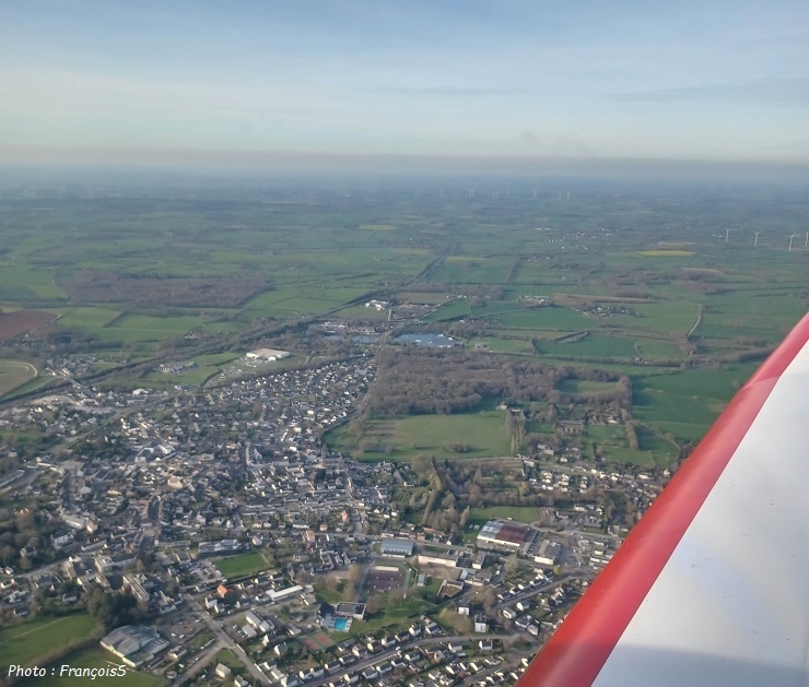 21 Mars 2024 : Vol en Robin DR400-160 vers Redon