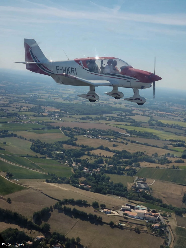 23 Août 2025 : Coucou en vol entre 2 avions