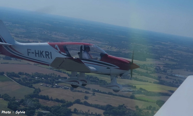 23 Août 2025 : Coucou en vol entre 2 avions