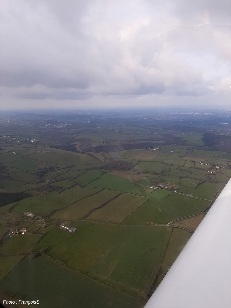 15 Janvier 2021 : Vol en Robin DR401 entre Ancenis et Angers
