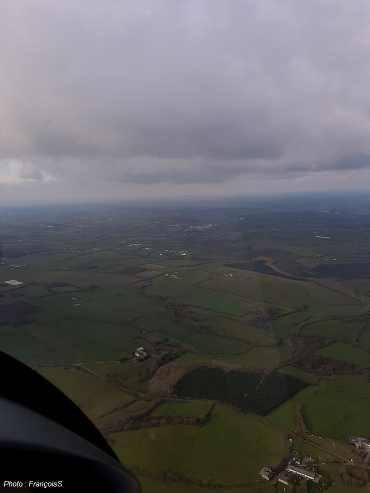 15 Janvier 2021 : Vol en Robin DR401 entre Ancenis et Angers