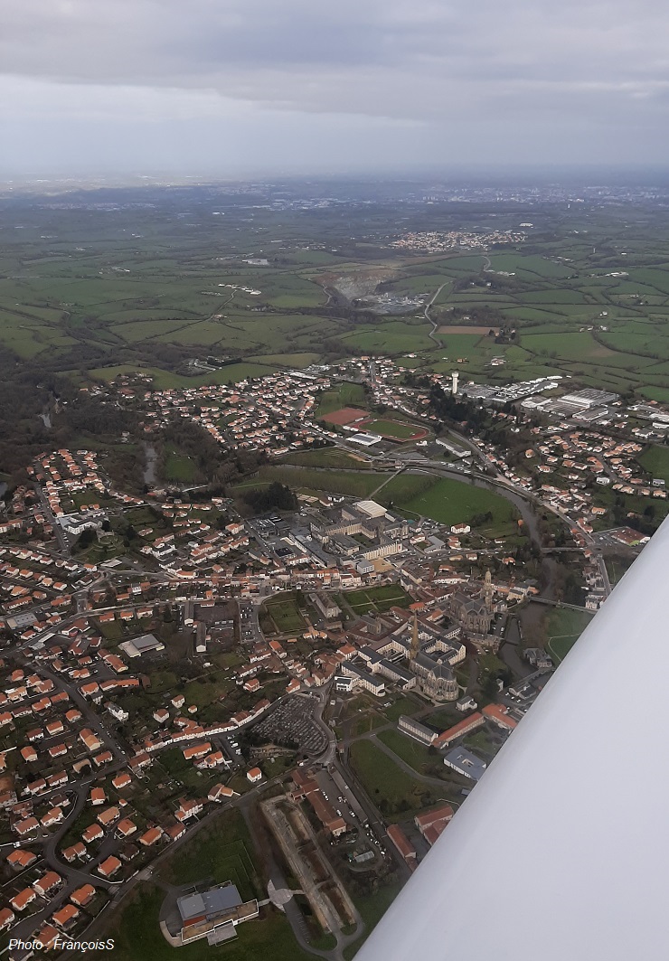 18 Janvier 2021 : Vol en Robin DR401 - Ancenis - Mauléon - Ancenis