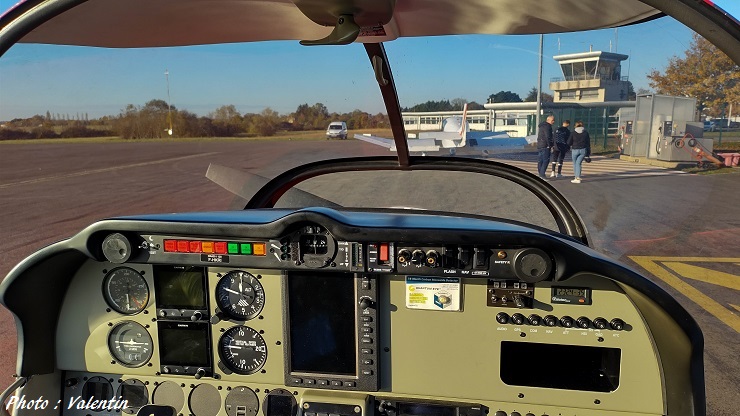 Vol en Robin DR401 avec Valentin