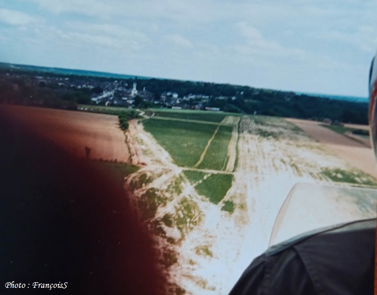 Années 80 : Première séance de pilotage sur ULM