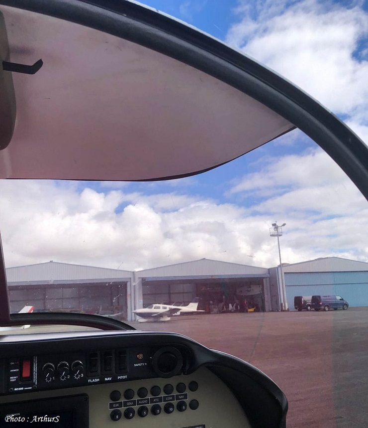 Robin DR401 en compagnie d'Arthur