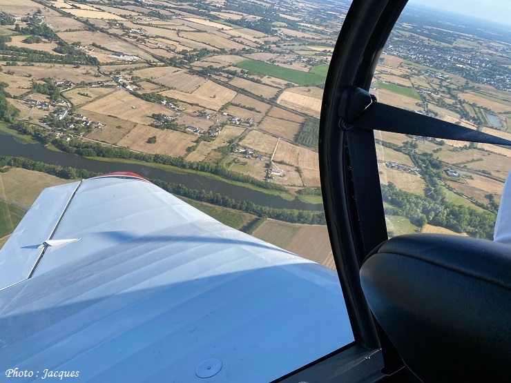 Baptême de l'air de Lucie