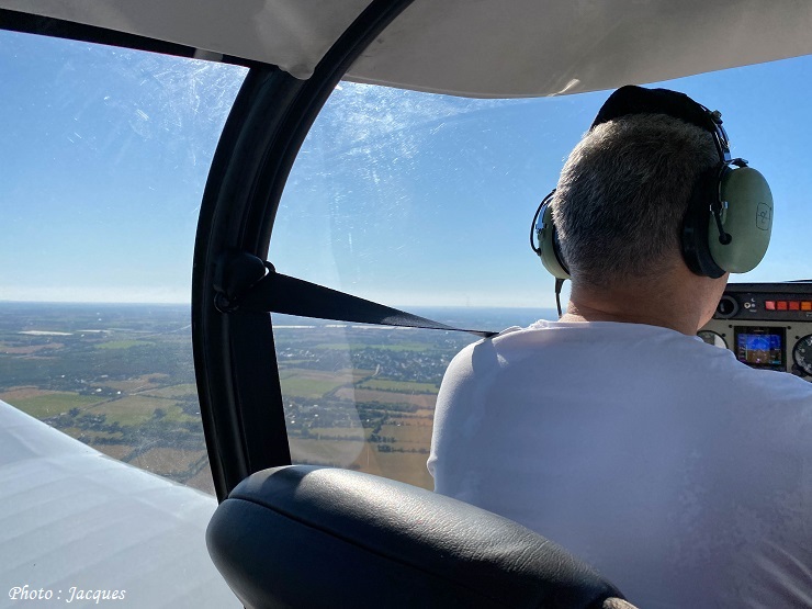 Baptême de l'air de Lucie