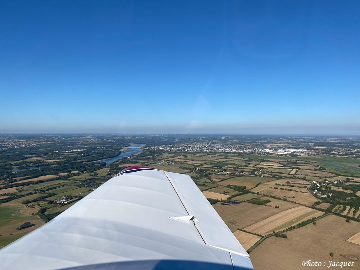 Baptême de l'air de Lucie