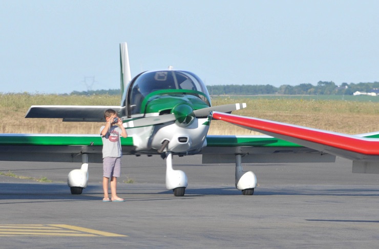 01 Aout 2015 : Premier vol de Martin en Robin Dr400
