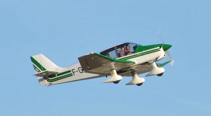 01 Aout 2015 : Premier vol de Martin en Robin Dr400