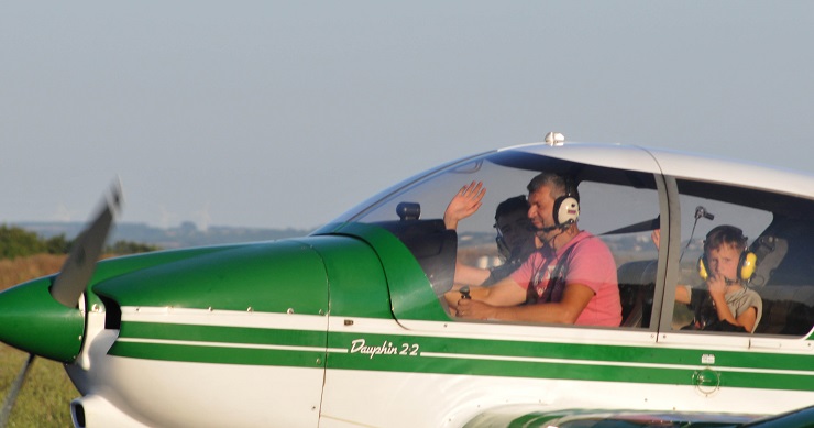 01 Aout 2015 : Premier vol de Martin en Robin Dr400