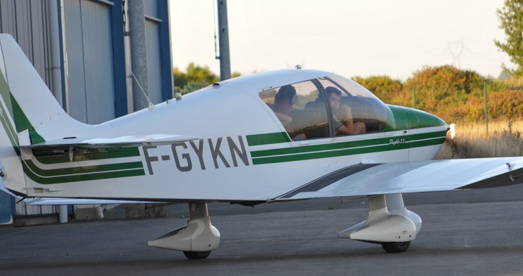 01 Aout 2015 : Premier vol de Martin en Robin Dr400