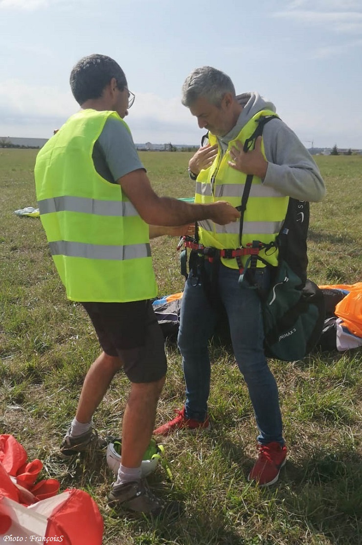 4 Septembre 2022 : Baptême de parapente