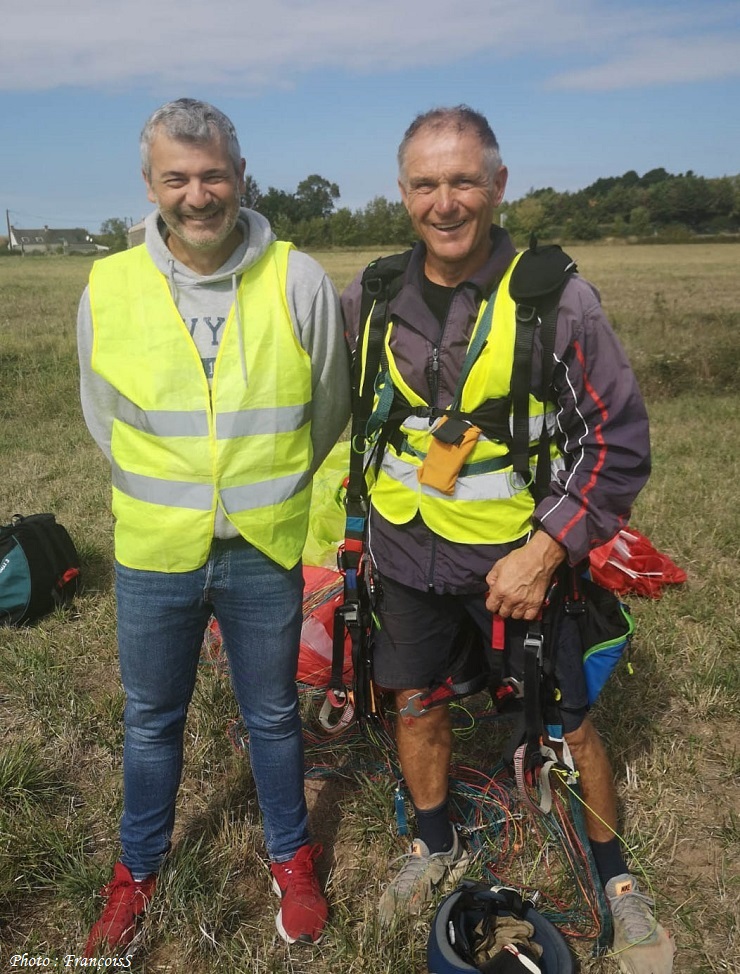 4 Septembre 2022 : Baptême de parapente
